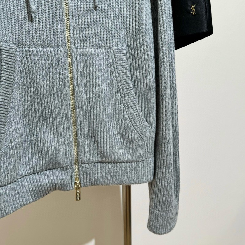 MiuMiu Wool Zipper Hoodie