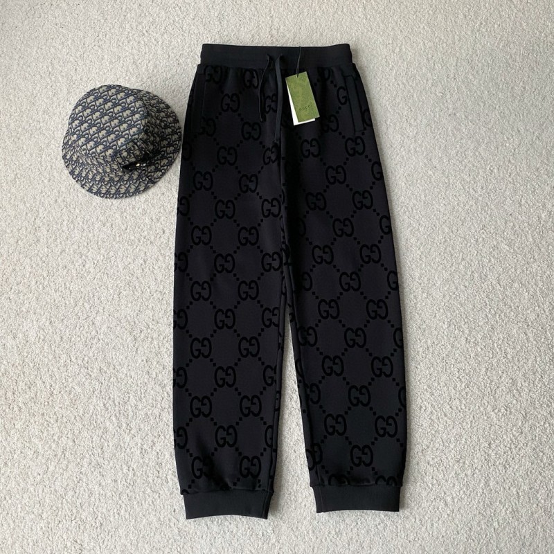 Gucci Unisex Zipper Hoodie & Sweatpants 