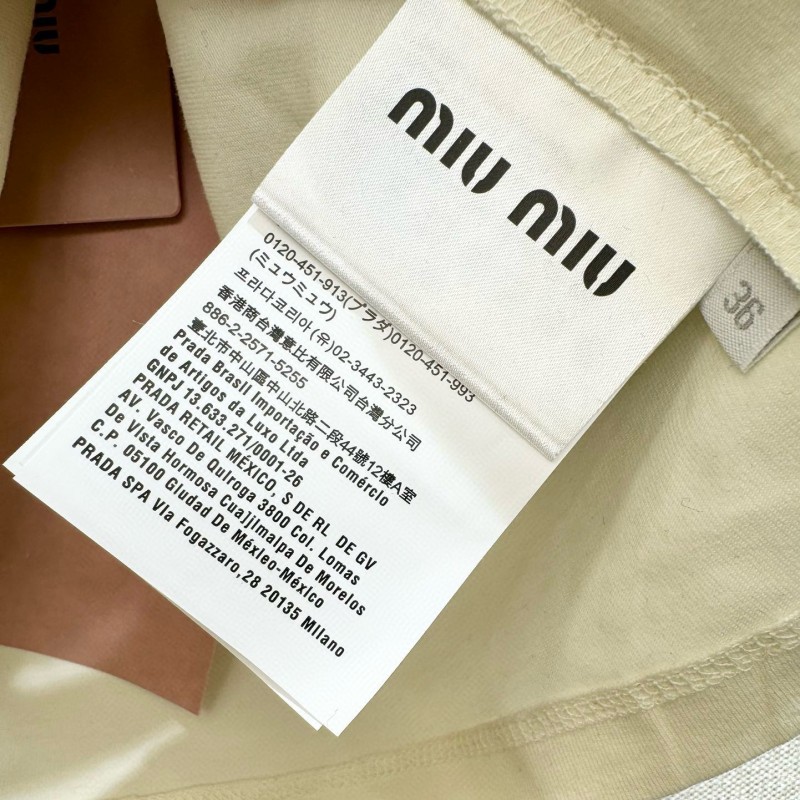 MiuMiu Short Tee