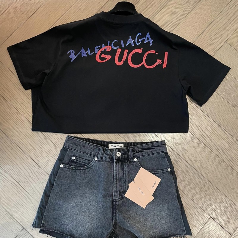 Gucci X Balenciaga Unisex tee