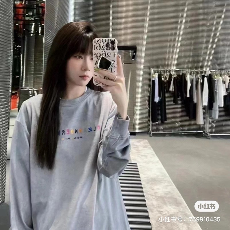 Alexander Wang Long Sleeves Tee