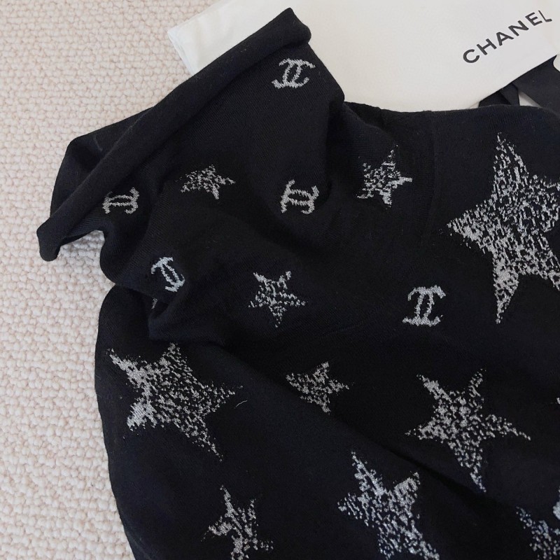 Chanel Turtleneck Cashmere Shirt