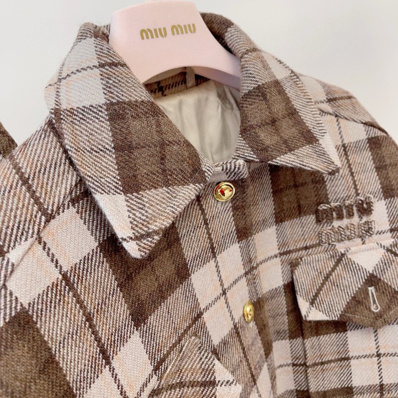 MiuMiu Wool Jacket, Vest & Skirts