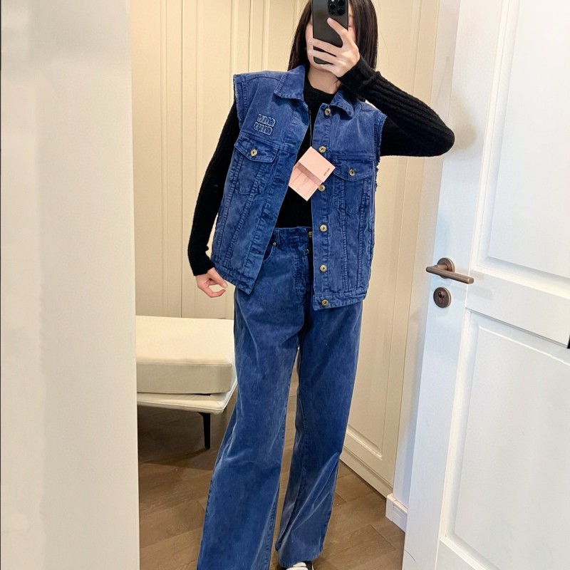 MiuMiu Corduroy Pants