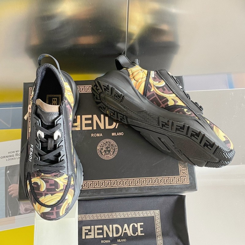 Fendi X Versace Shoes