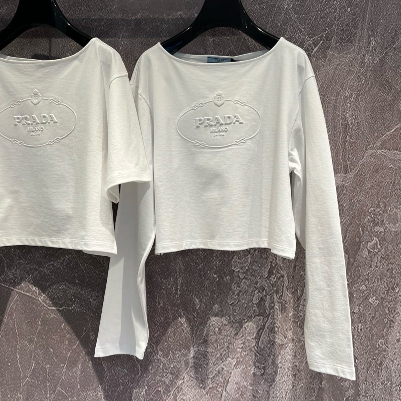 Prada Long Sleeves Tee