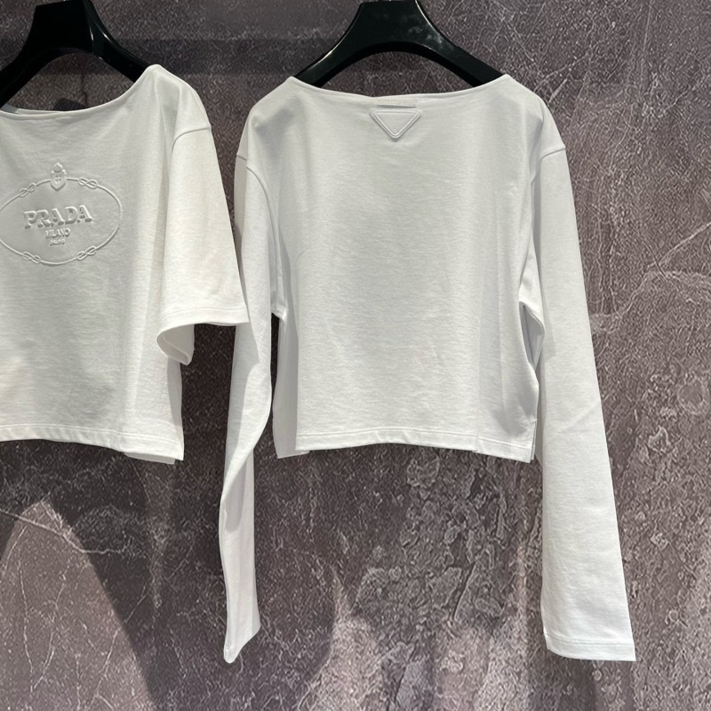 Prada Long Sleeves Tee