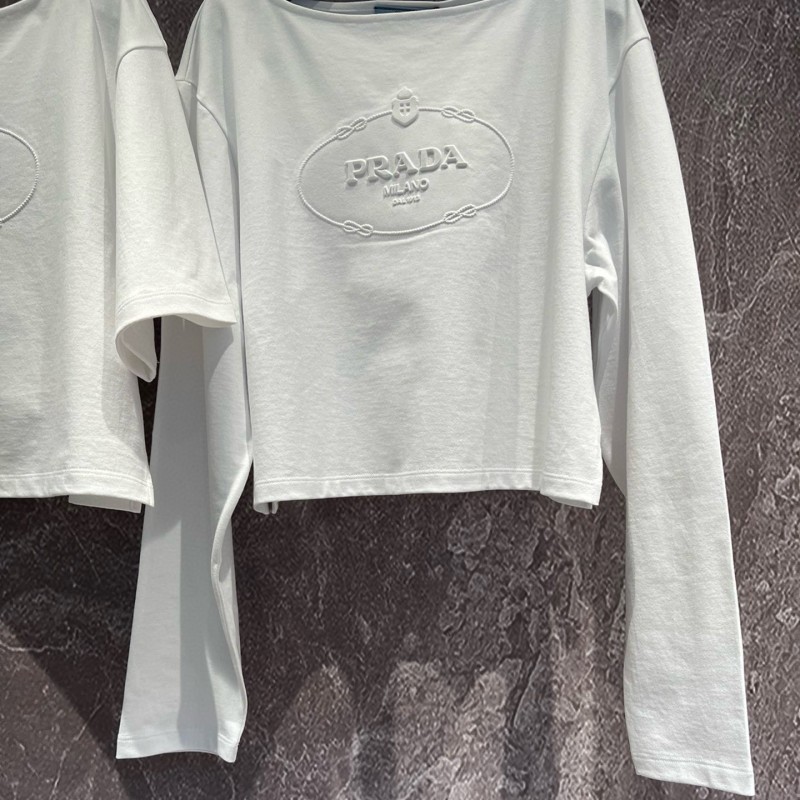 Prada Long Sleeves Tee