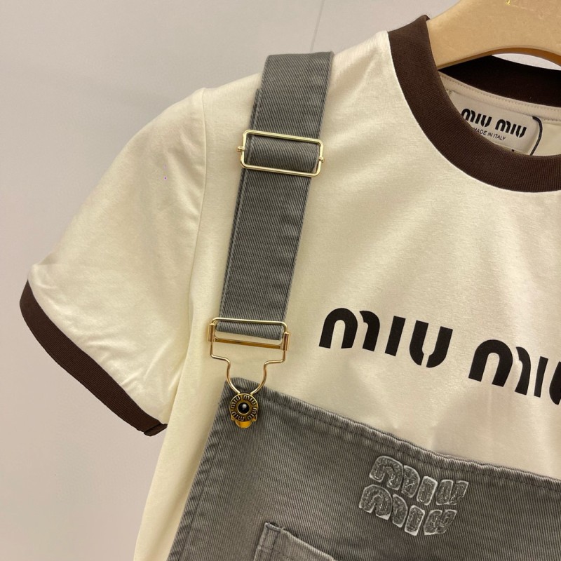 MiuMiu Denim Romper