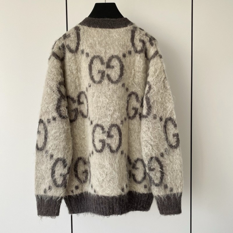 Gucci Reversible Mohair Cardigan Jacket