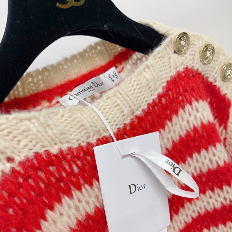 Dior Shoulder Buckle Sweater