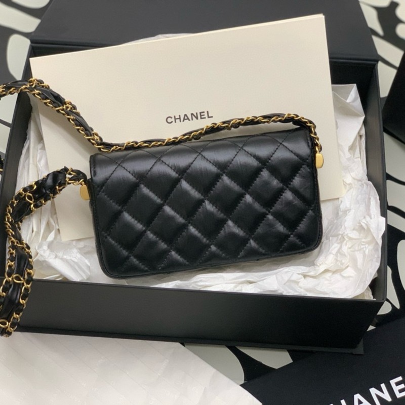 Chanel 23K 手机包