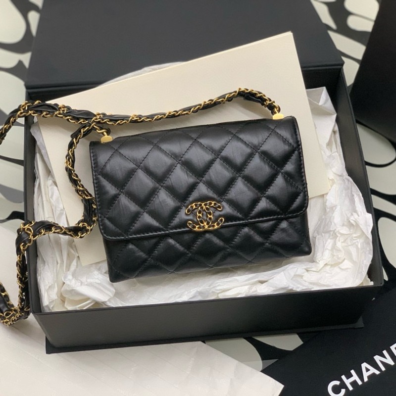 Chanel 23K 复古风琴包