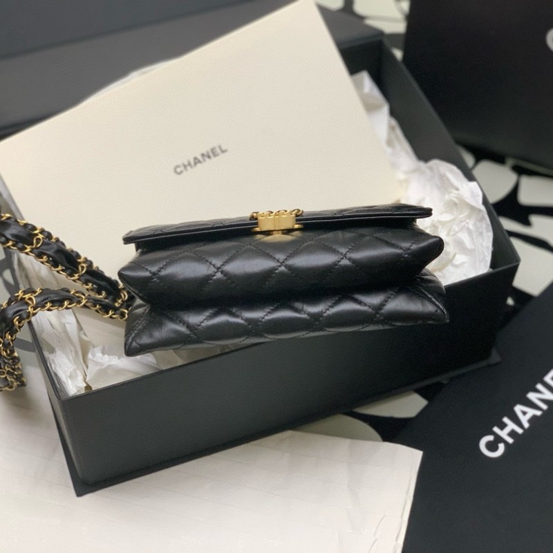 Chanel 23K 复古风琴包