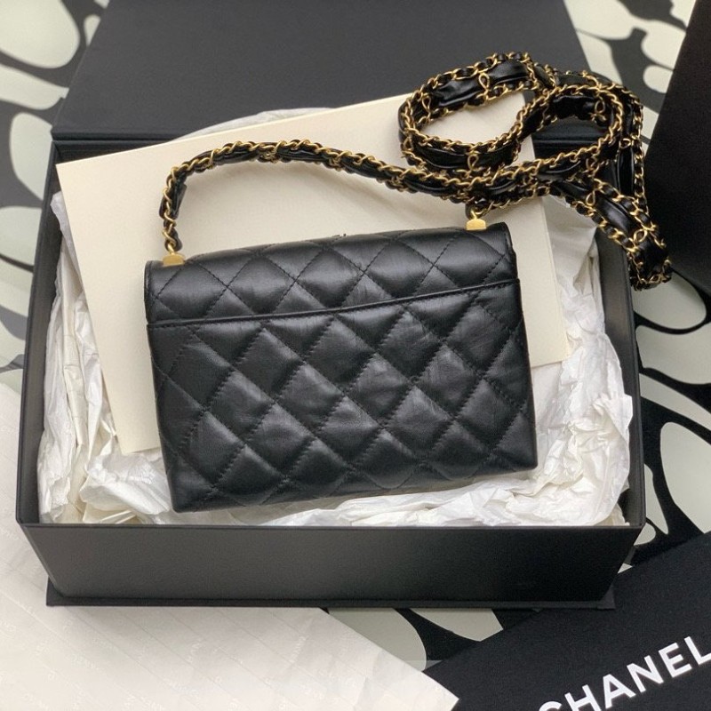 Chanel 23K 复古风琴包