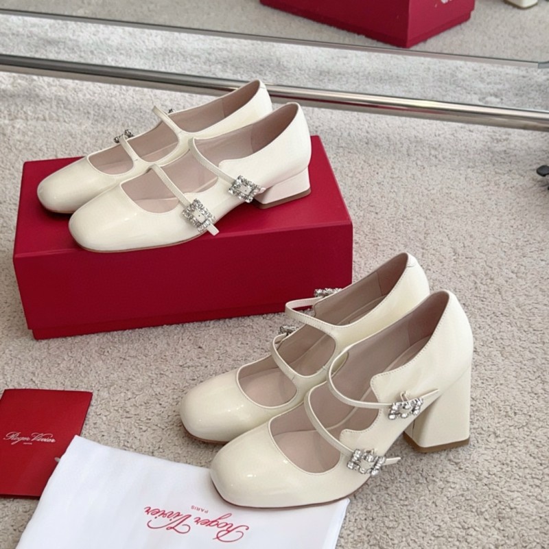 Roger Viver Tres Mini Babies Mary Jane Shoes