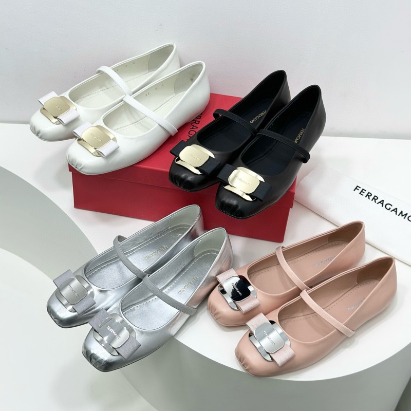 Ferragamo 24SS Vara Ballet Shoes