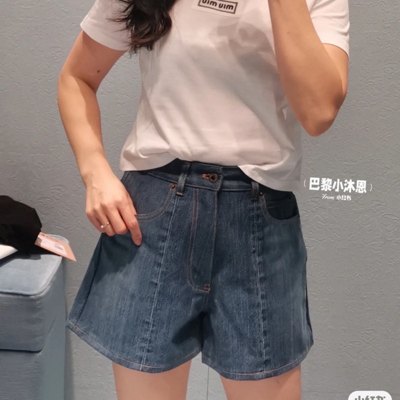 MiuMiu Denim Shorts