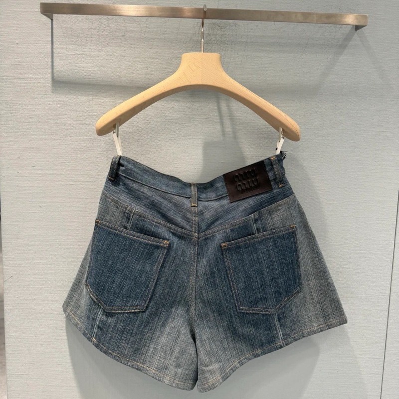 MiuMiu Denim Shorts