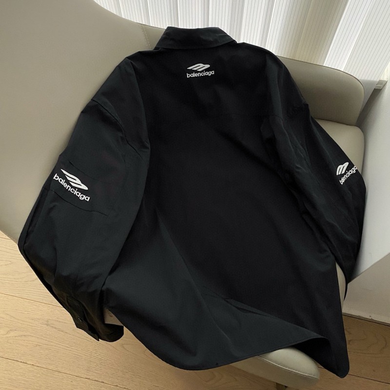 Balenciaga Unisex Long Sleeves Shirts