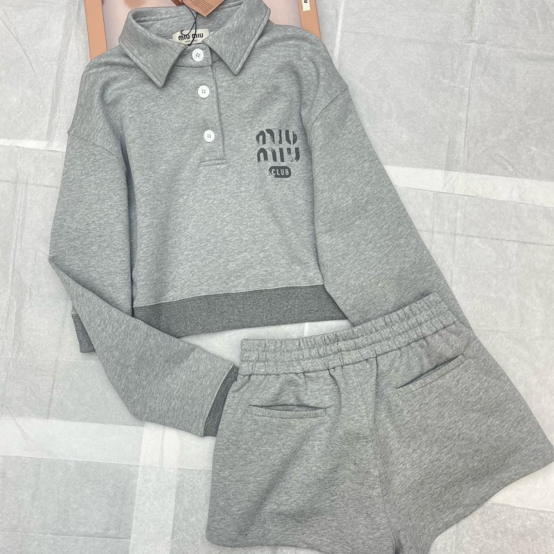 MiuMiu Polo Tee & Shorts