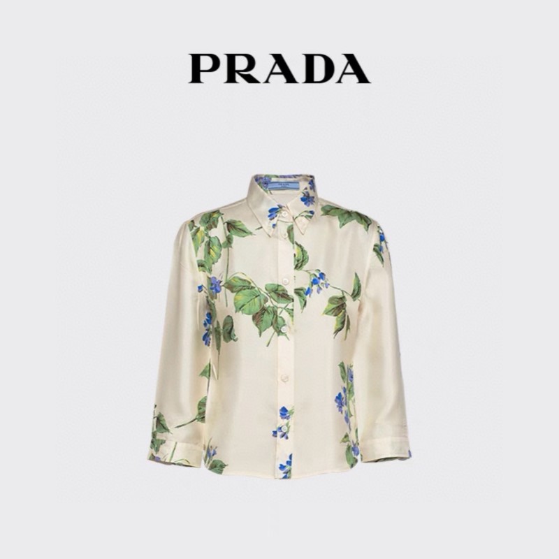 Prada Long Sleeves Shirts