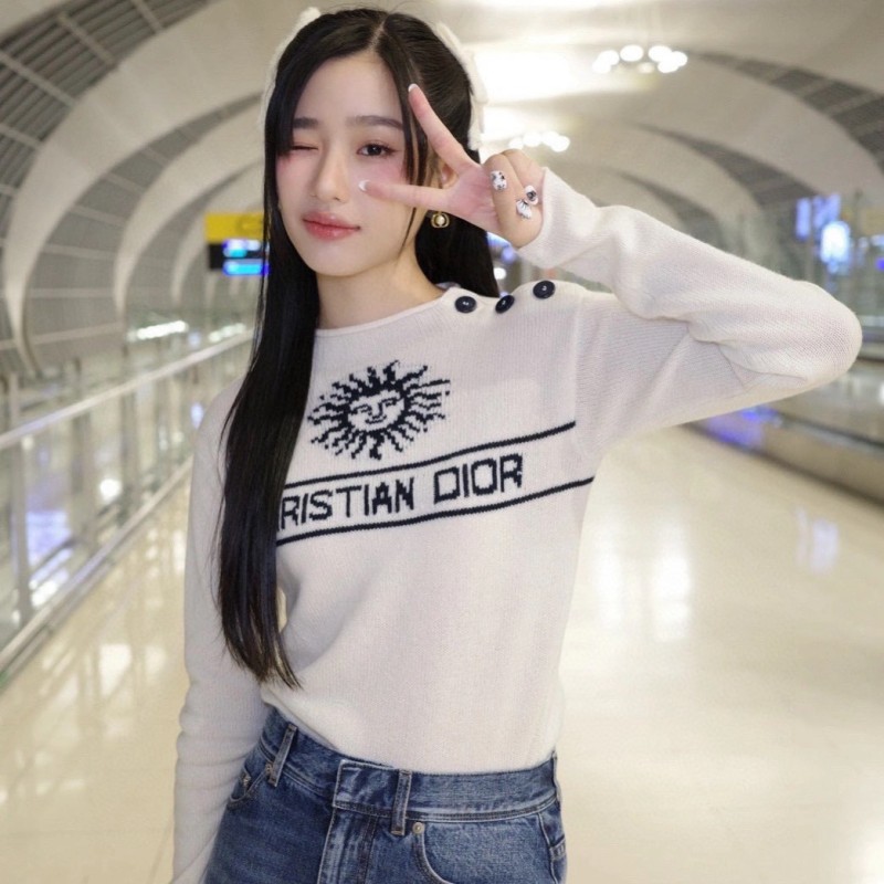 Dior Shoulder Buckle Sweater