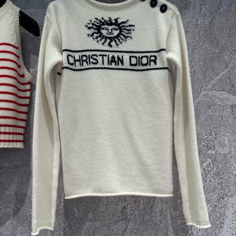 Dior Shoulder Buckle Sweater