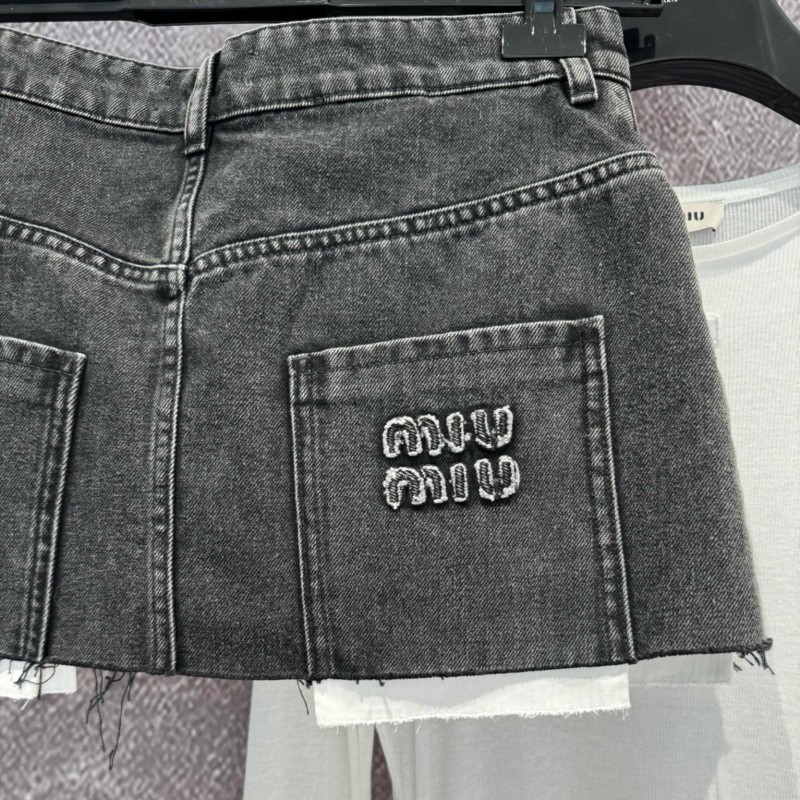 MiuMiu Denim Shorts