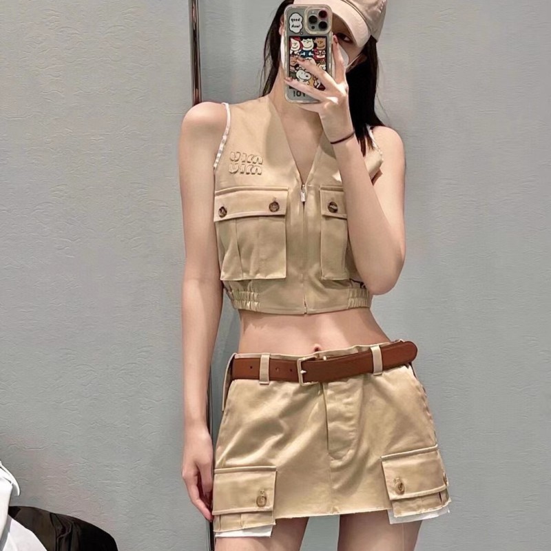 MiuMiu Vest & Shorts