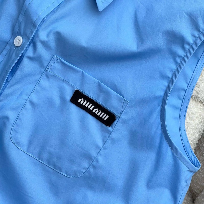 MiuMiu Sleeveless Shirt