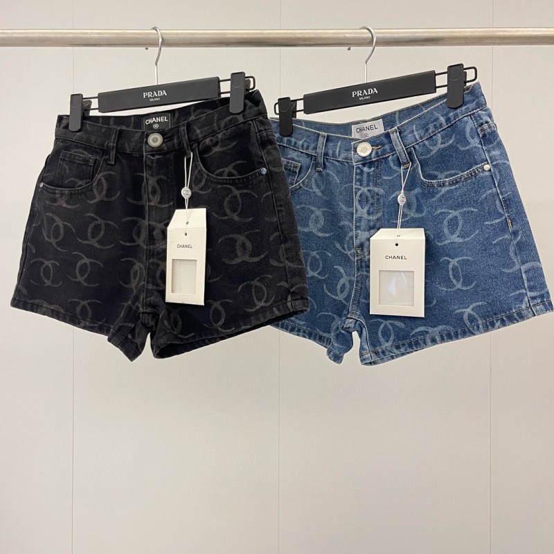 Chanel Denim Shorts