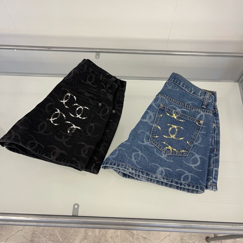 Chanel Denim Shorts