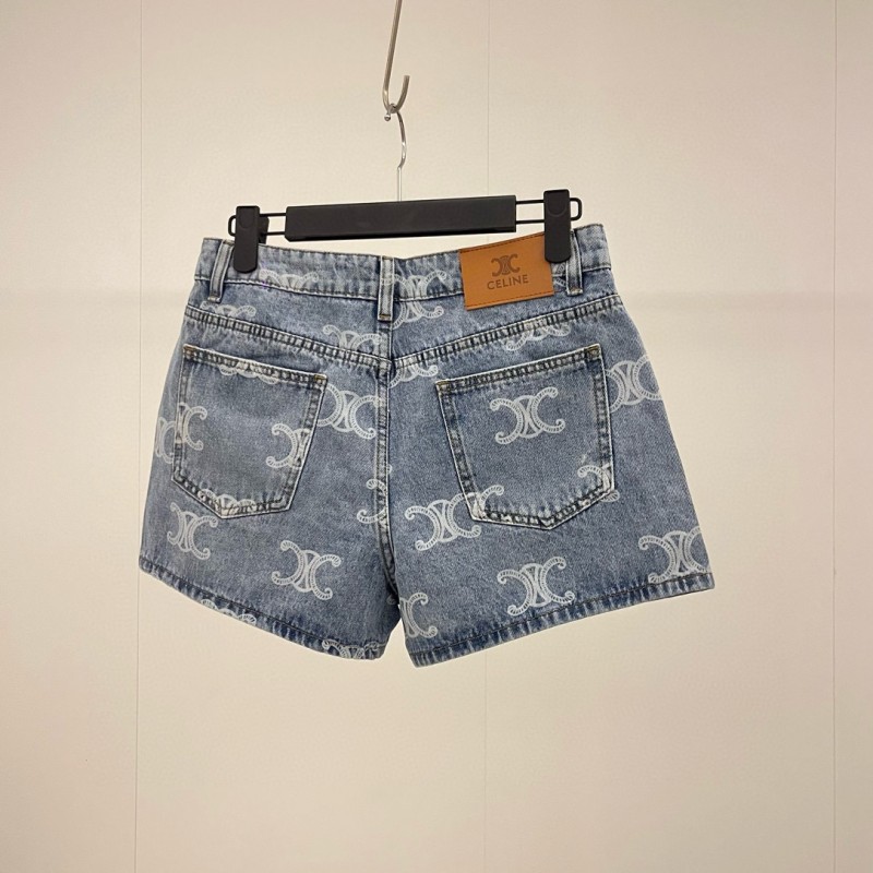 Celine Denim Shorts