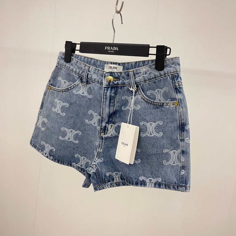 Celine Denim Shorts