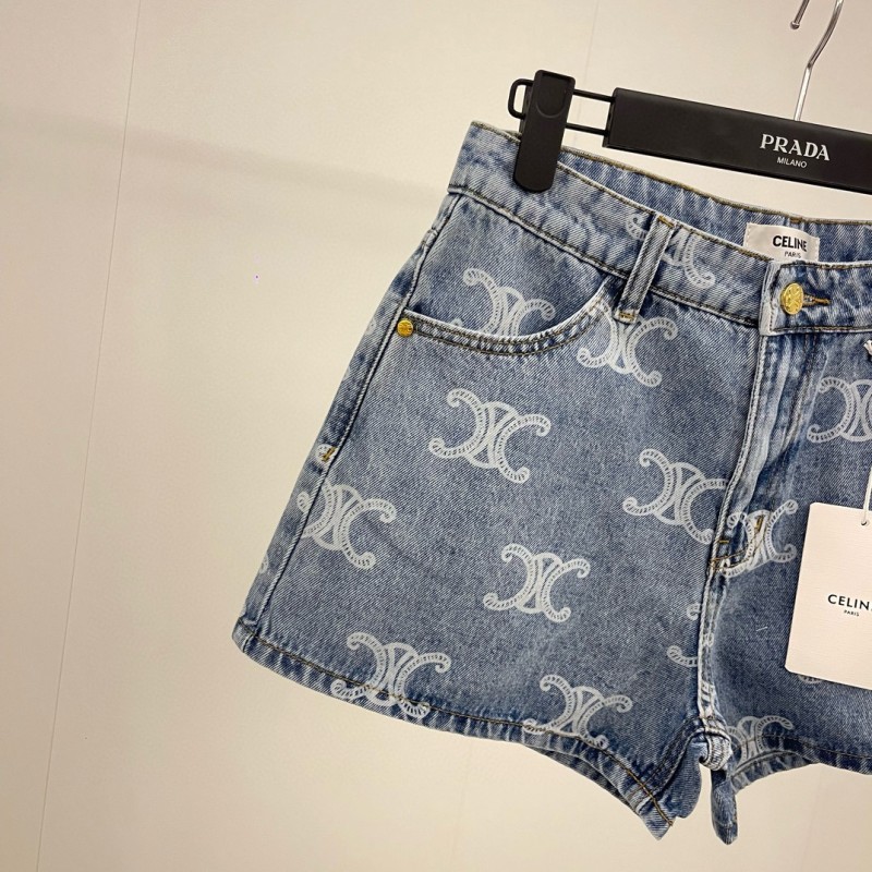 Celine Denim Shorts