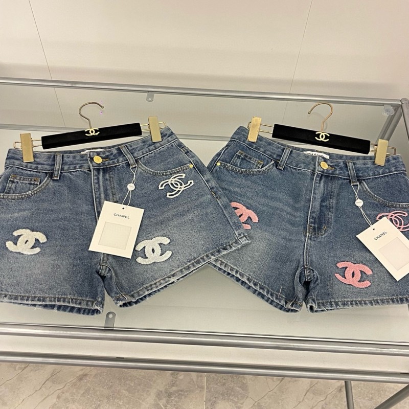 Chanel Denim Shorts