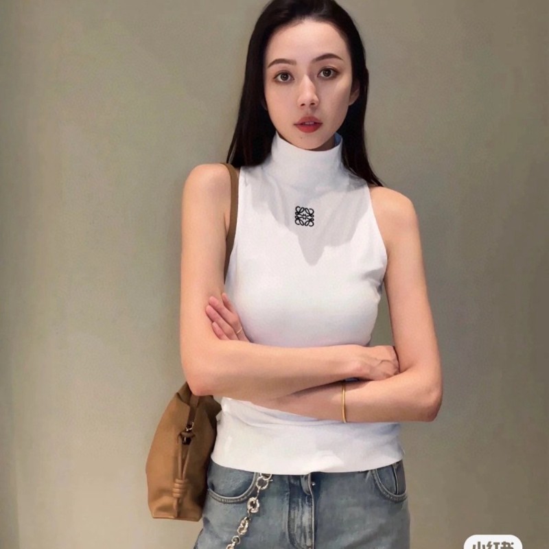 Loewe Turtleneck Sleeveless Shirt