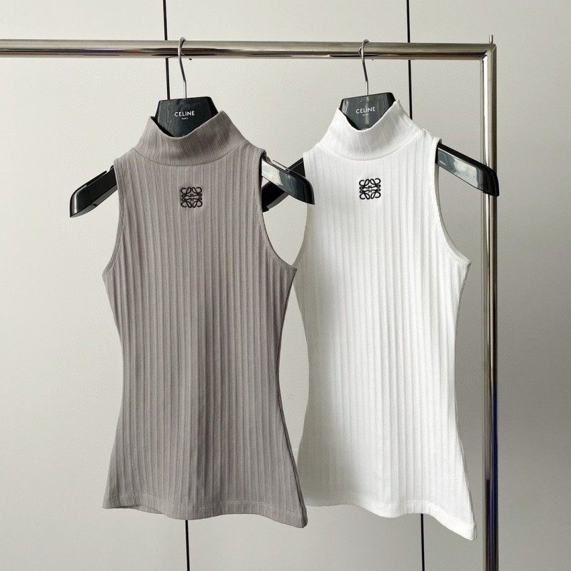 Loewe Turtleneck Sleeveless Shirt