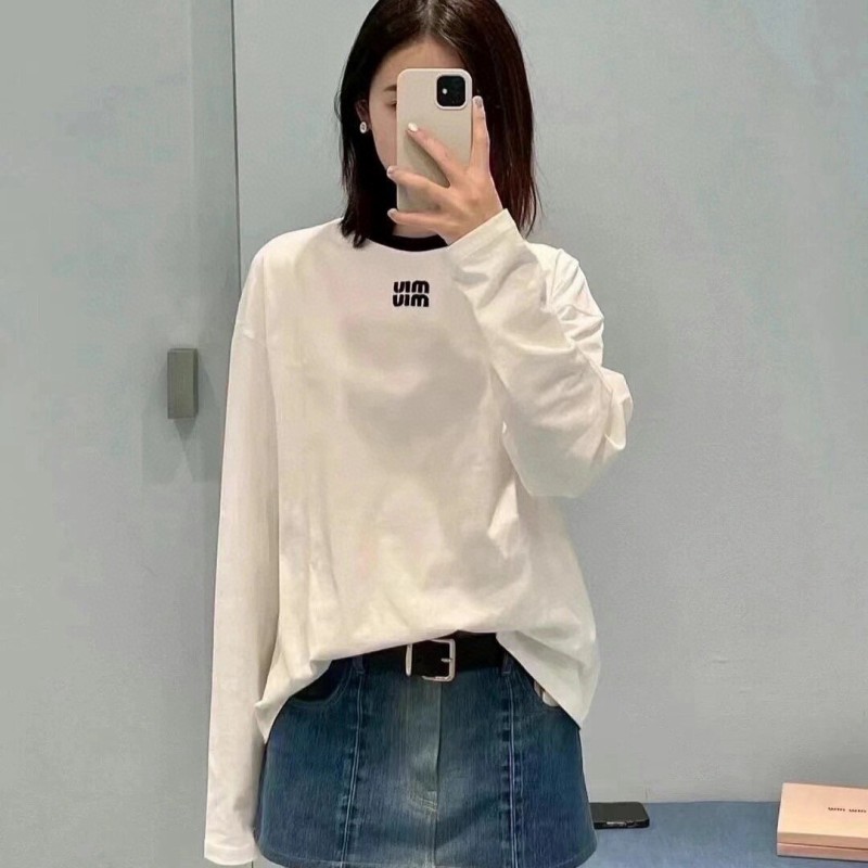 MiuMiu Long Sleeves Tee