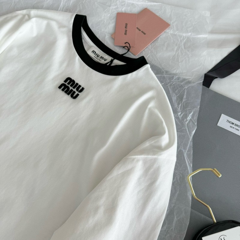 MiuMiu Long Sleeves Tee