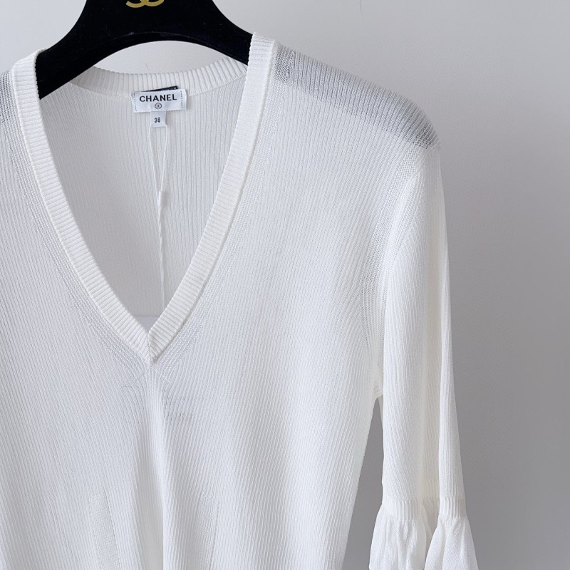 Chanel V Collar Shirt