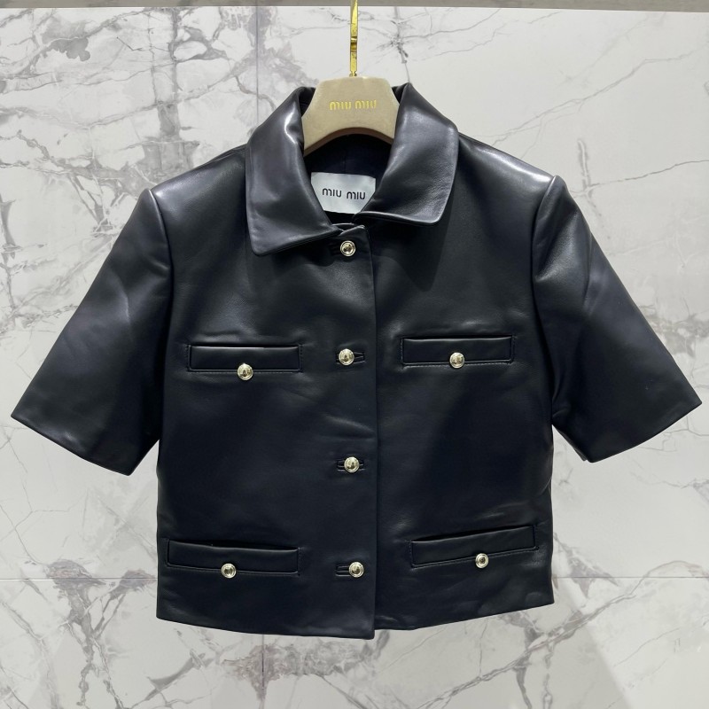 MiuMiu Leather Jacket