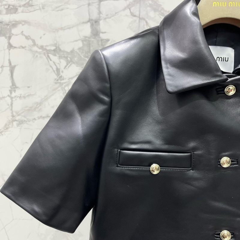 MiuMiu Leather Jacket