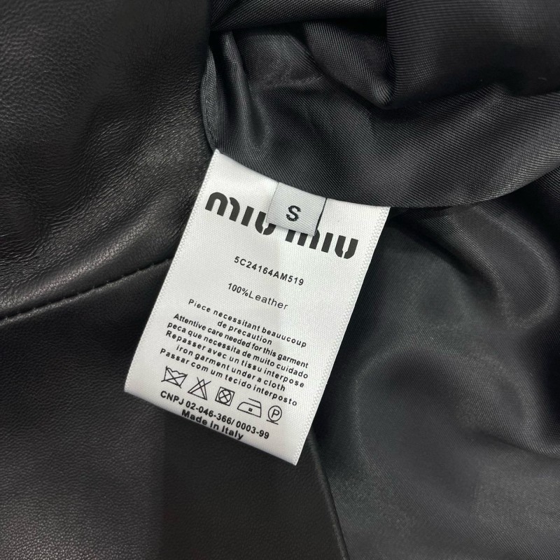 MiuMiu Leather Jacket