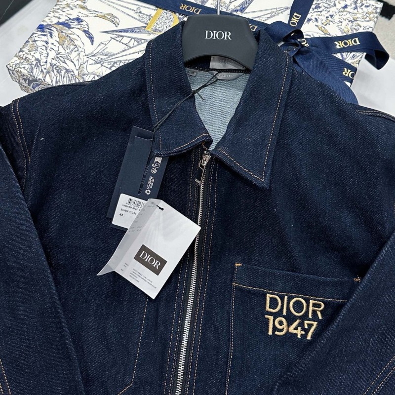 Dior Denim Zipper Jacket