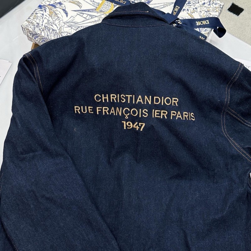 Dior Denim Zipper Jacket