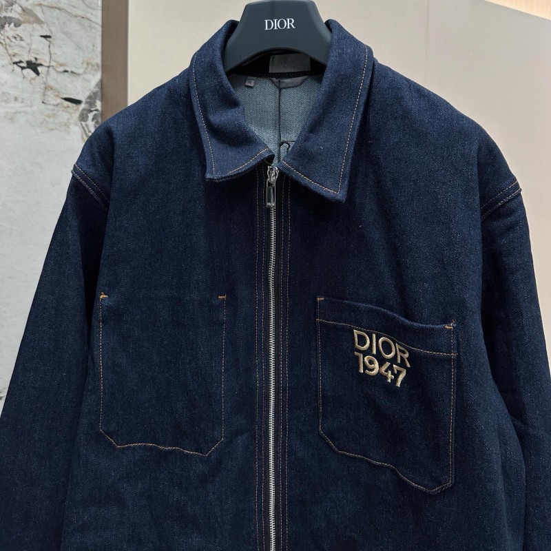 Dior Denim Zipper Jacket