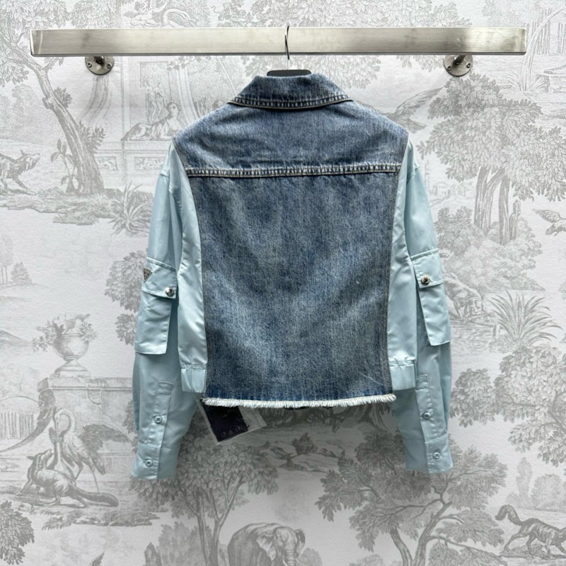 Prada Denim Jacket & Skirts