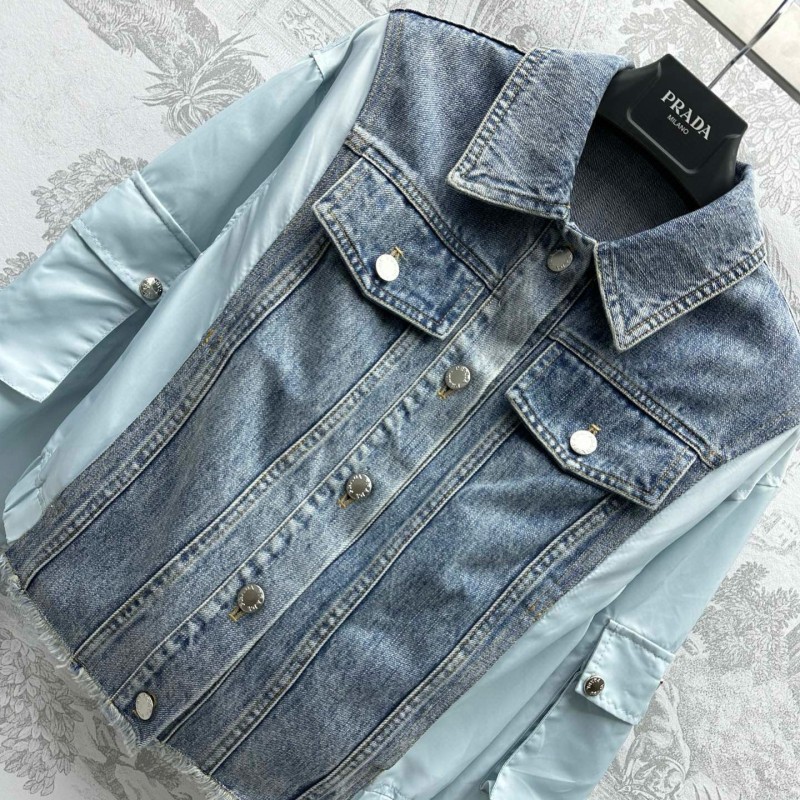 Prada Denim Jacket & Skirts